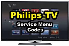 Image result for Philips Hotel TV Service Menu Code