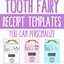 Image result for Editable Tooth Fairy Letter