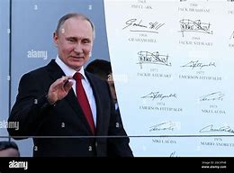 Image result for President Putin Podum