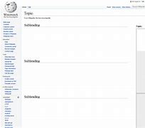 Image result for Wikipedia Profile Template