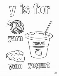 Image result for Preschool Letter Y Coloring Pages