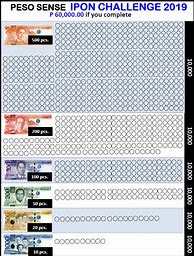 Image result for 100 Peso Challenge Printable