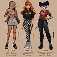 Image result for Art Aesthetic Outfits