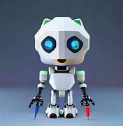 Image result for Low Poly Robot Girl