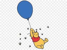 Image result for Vintage Winnie the Pooh Pink Balloon Clip Art