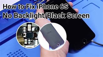 Image result for My iPhone 6s Screen Is Black How Do I Fix It
