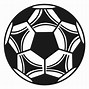 Image result for Partial Soccer Ball Silhouette