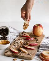Image result for Apple Slices and Peanut Butter