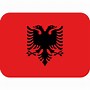 Image result for Albanian Flag Emoji