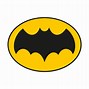 Image result for Batman Logo Yellow HD PNG
