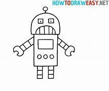 Image result for Robot Line Drawing