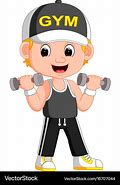 Image result for Man Exercising Cartoon