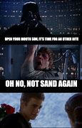 Image result for Vader Sand Meme
