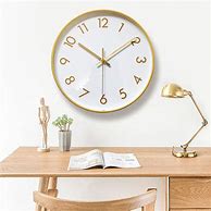 Image result for Small Gold Wall Clock