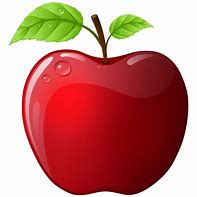 Image result for Two Apple's with Leaf Clip Art