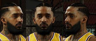 Image result for Nipsey Hussle NBA 2K19 Cyber Face