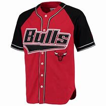 Image result for Chicago Bulls Baseball Jersey