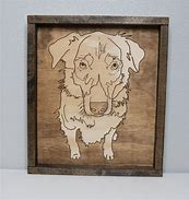 Image result for Dog Portrait Laser-Engraved Keychain