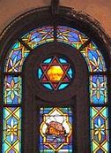 Image result for Synagogue Stained Glass Windows