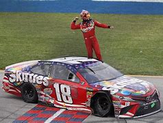 Image result for NASCAR Winner Sticker Kyle Busch