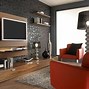 Image result for Living Room with TV Furniture Placement
