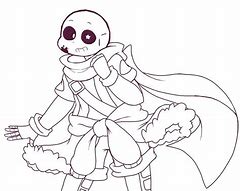 Image result for Ink Sans Coloring Pages