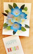 Image result for DIY Flower Birthday Cards