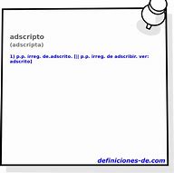 Image result for adscripxi�n