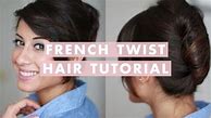 Image result for French Twist Tutorial