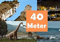 Image result for How High Is 40 Meters