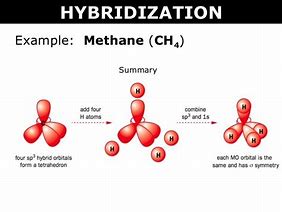 Image result for CH4 Hybridization