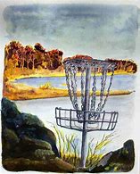 Image result for Disc Golf Art