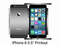 Image result for iPhone 6 Actual Size Print Out