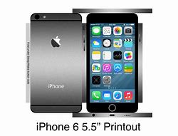 Image result for iPhone 6 Actual Size Cut Out