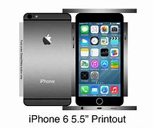 Image result for iPhone 6 Actual Size Print Out the Back