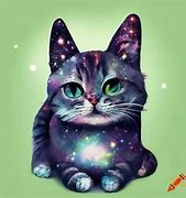 Image result for Cat Travelling On Galaxy Art Picture