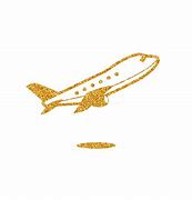 Image result for Gold Airplane Clip Art