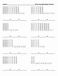 Image result for Place Value Expanded Form Worksheets