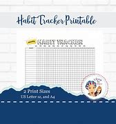 Image result for Free Monthly Habit Tracker