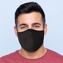 Image result for All-Black Face Mask