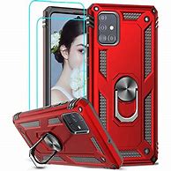 Image result for Galaxy A51 Phone Case with Screen Protector