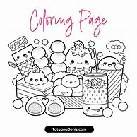 Image result for Kawaii Candy Coloring Pages