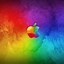 Image result for Colorful Apple Logo Stickers