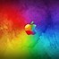 Image result for Apple Logo with Colourful Background