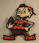 Image result for Cleveland Browns Brownie Elf
