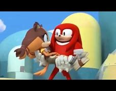 Image result for Knuckles vs Sonic Boom