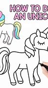 Image result for How to Draw Unicorn Kids