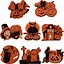 Image result for 60s Halloween Decorations Pumpkin