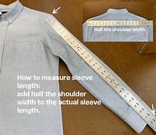 Image result for How to Measure Sleeve-length