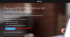 Image result for Xfinity Bill Pay